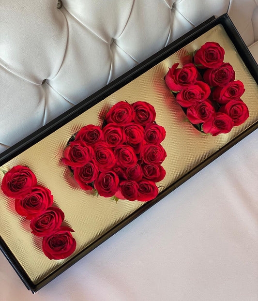 I LOVE YOU |Luxury Preserved Roses