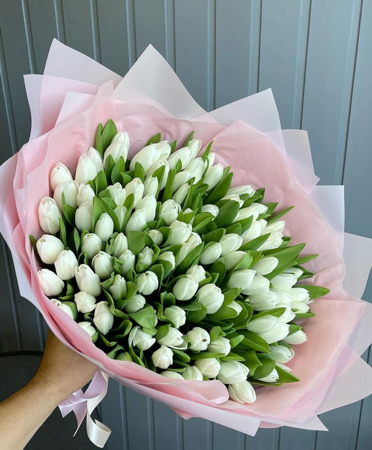 White Tulips Bouquet