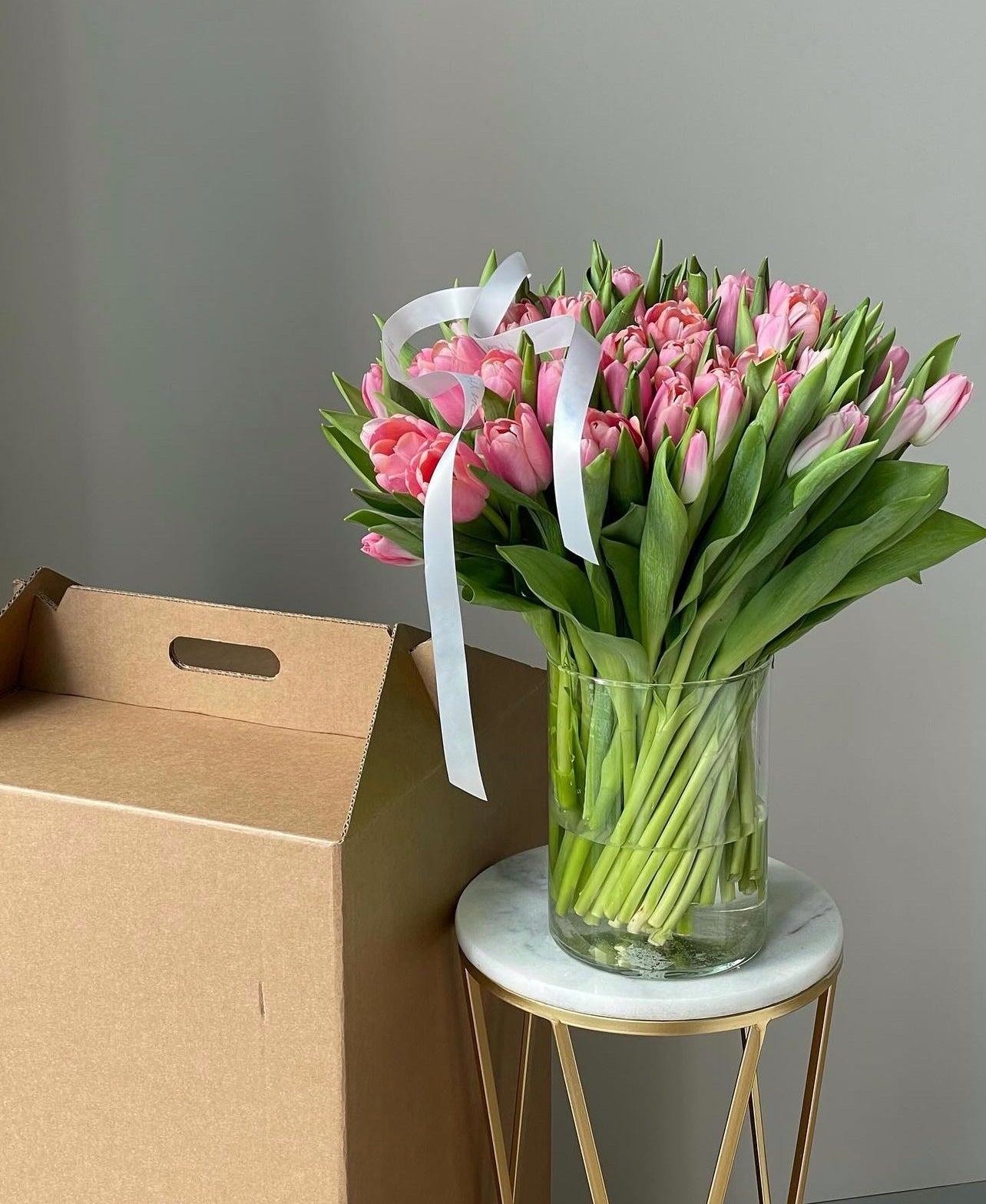 Pink Tulips Bouquet