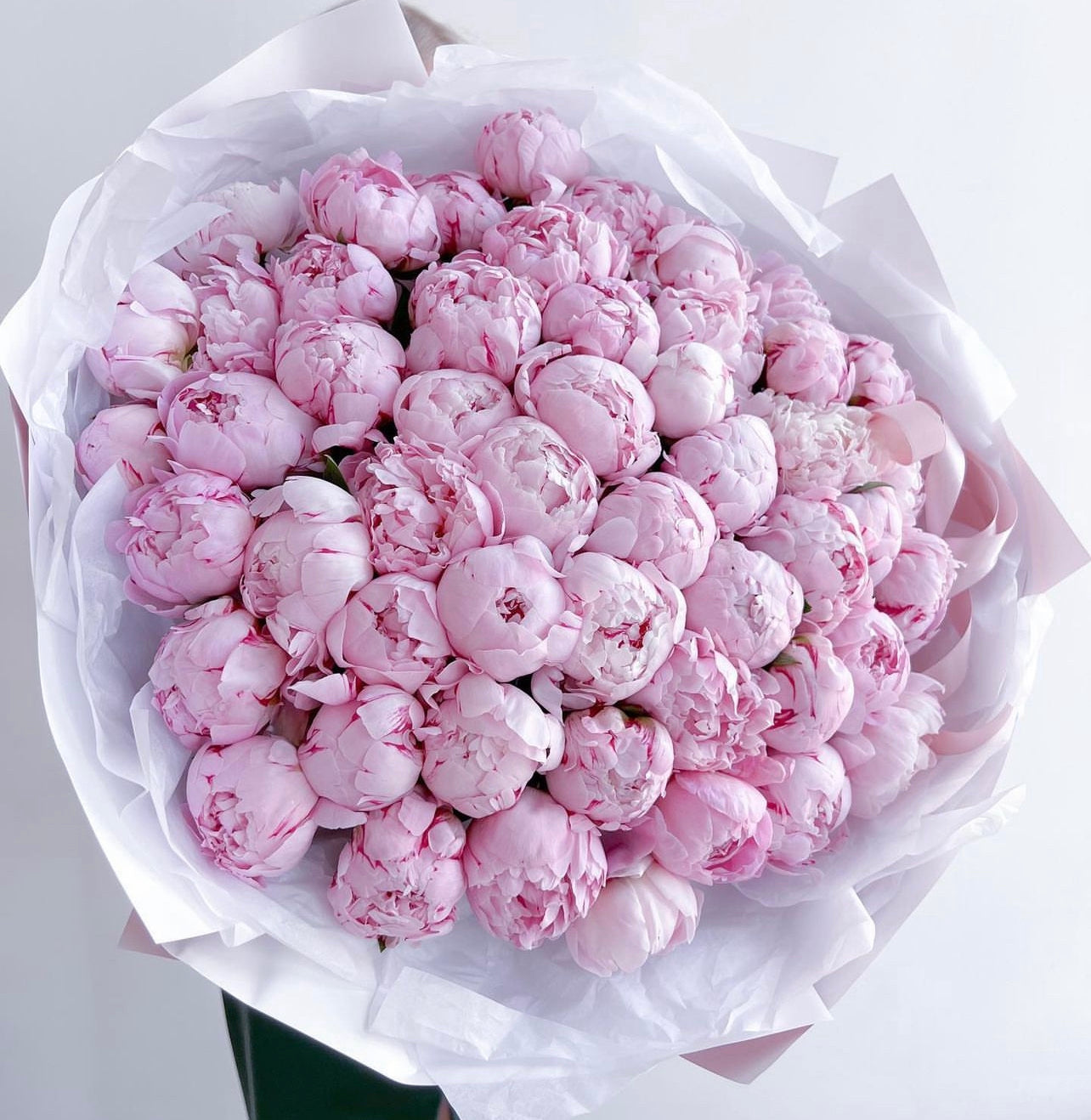 Pink Peonies Bouquet