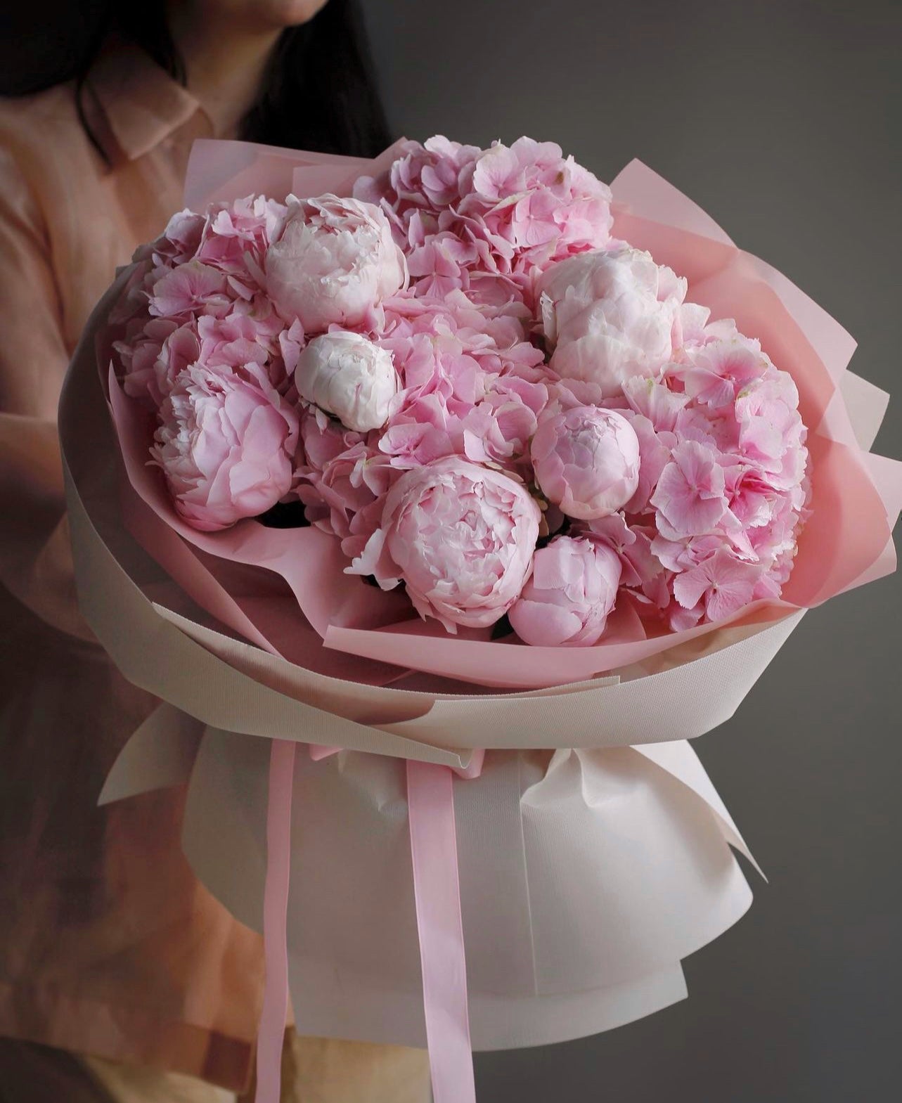 Hydrangea&Peony Bouquet