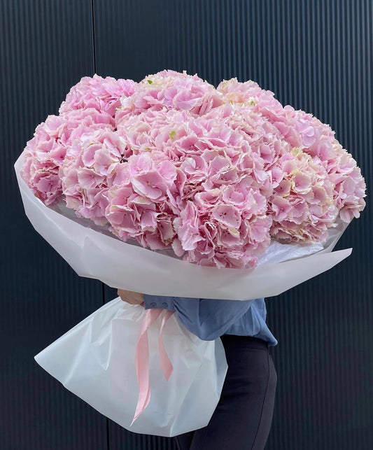 Pink Hydrangeas Bouquet
