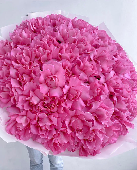 Huge French Roses Bouquet
